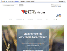Tablet Screenshot of larcentrum.vilhelmina.se