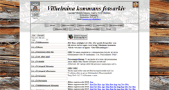 Desktop Screenshot of fotoarkivet.vilhelmina.se