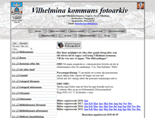 Tablet Screenshot of fotoarkivet.vilhelmina.se