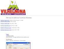Tablet Screenshot of fc.malgomaj.vilhelmina.se